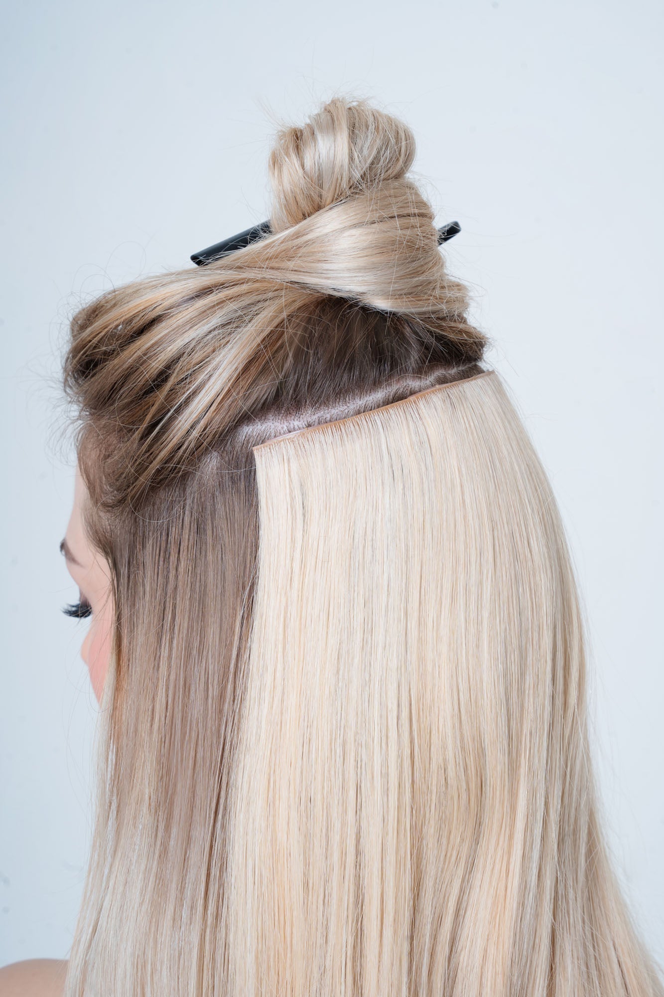 Invisible Clip In - Light Blonde